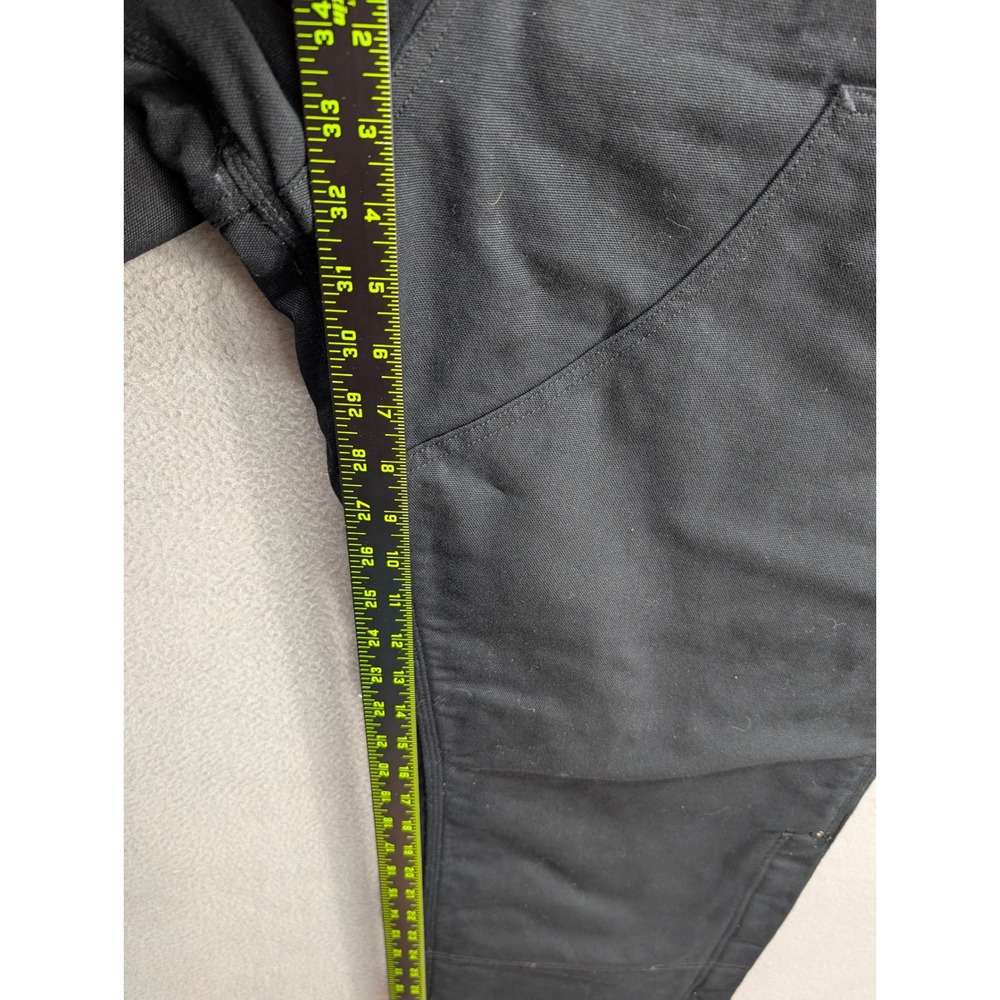 Carhartt Washed Duck Insulated Bib Overalls Women's XXL Tall Black OR4031-W NWT - Picture 11 of 16